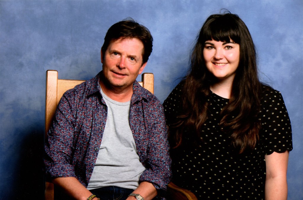 Jade and Michael J Fox